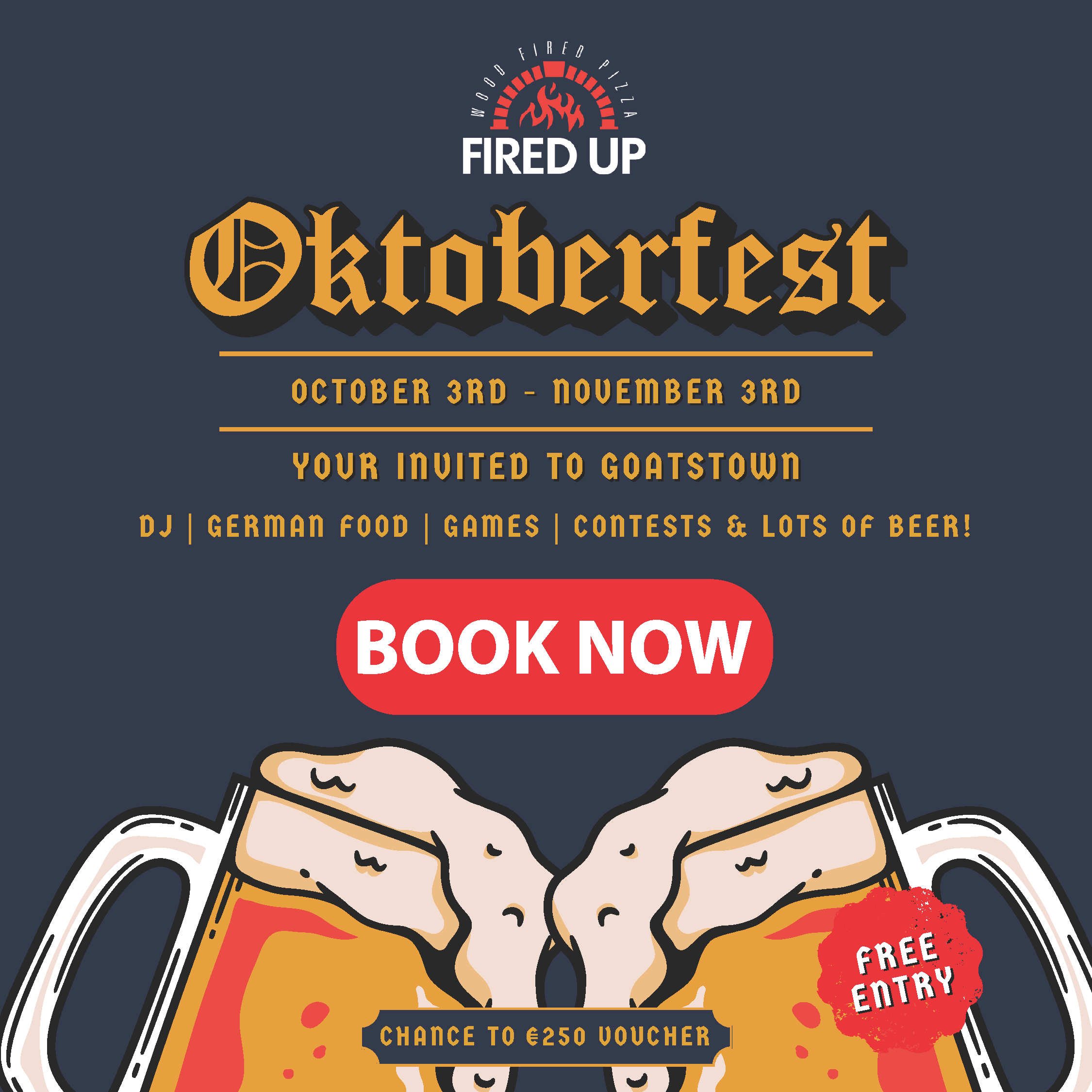 Fired up Oktoberfest