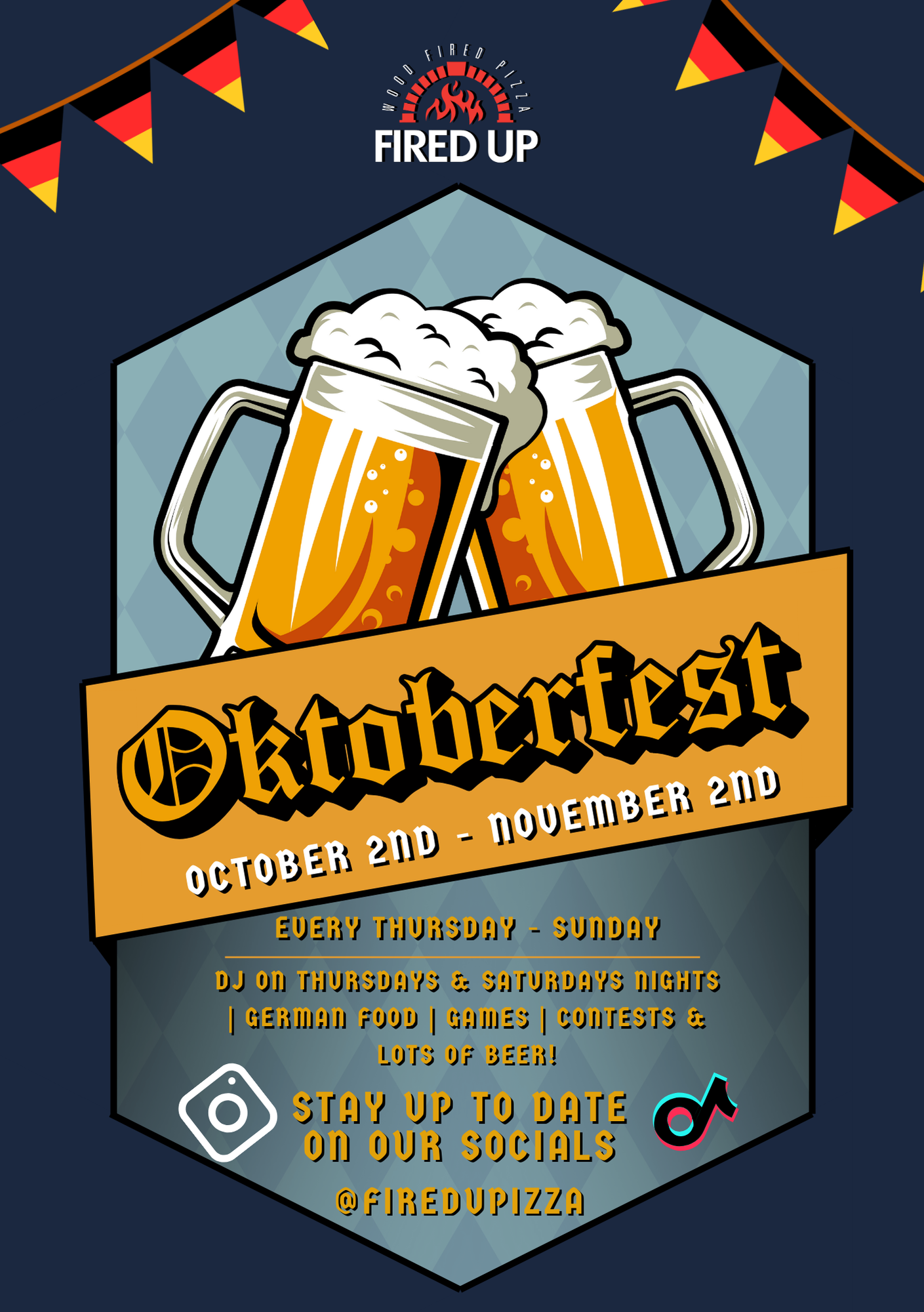 Oktoberfest in Dublin at Fired Up Pizza in Goatstown (1)