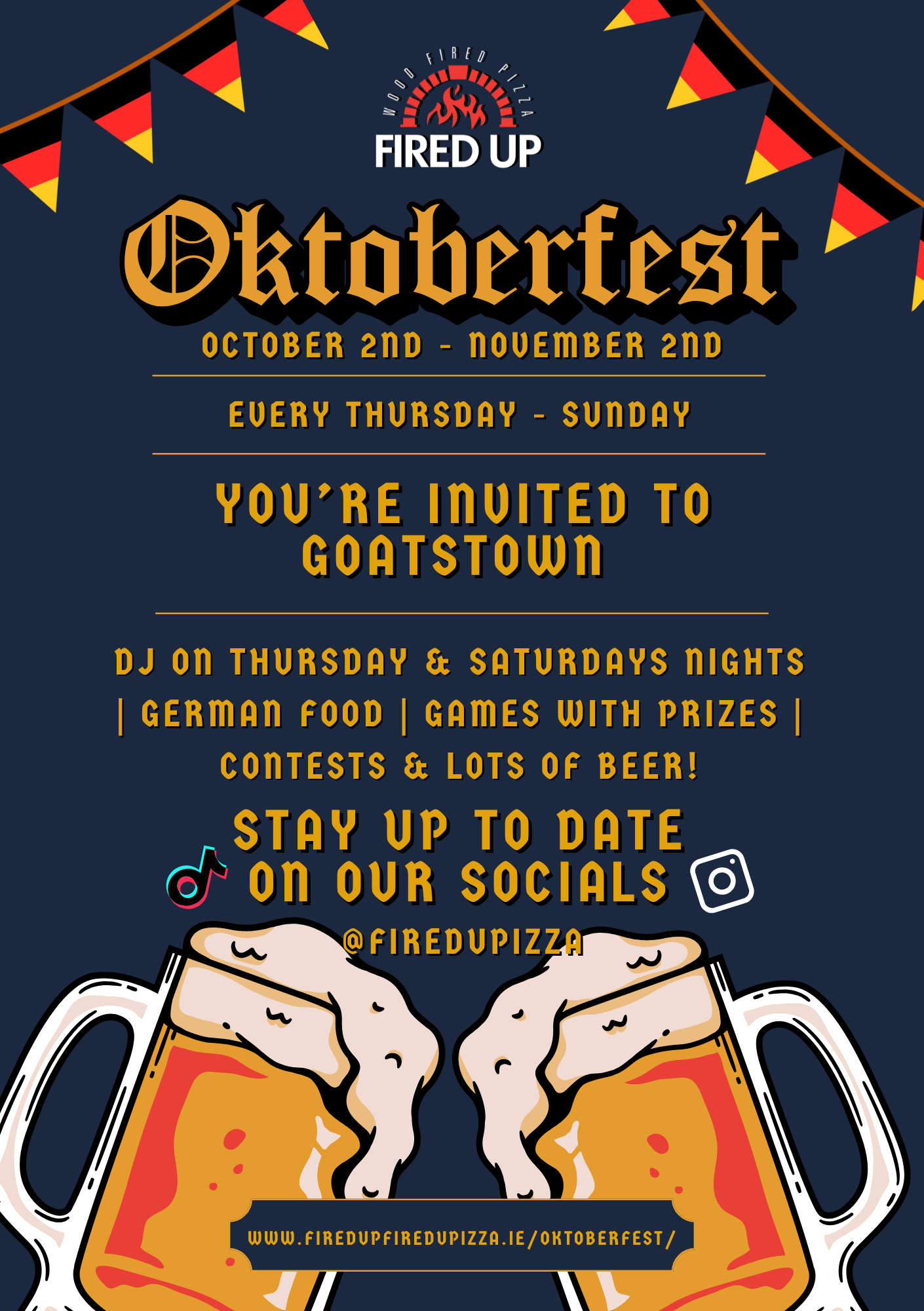 Oktoberfest Dublin at Fired Up Pizza in Goatstown (2)